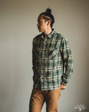 Slubby Heavy Flannel (502655) - Green