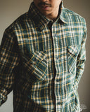 Slubby Heavy Flannel (502655) - Green