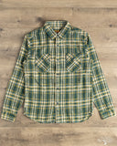 Slubby Heavy Flannel (502655) - Green