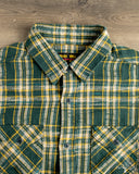 Slubby Heavy Flannel (502655) - Green