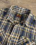 UES Slubby Heavy Flannel (502655) - Navy