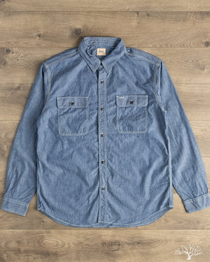 UES Triple Stitch Work Shirt - Chambray