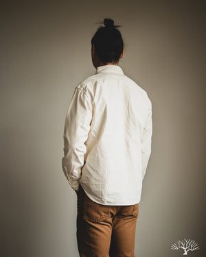 UES Triple Stitch Work Shirt - Off White – Withered Fig