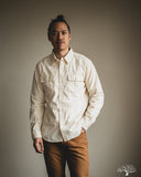 UES Triple Stitch Work Shirt - Off White