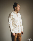 UES Triple Stitch Work Shirt - Off White