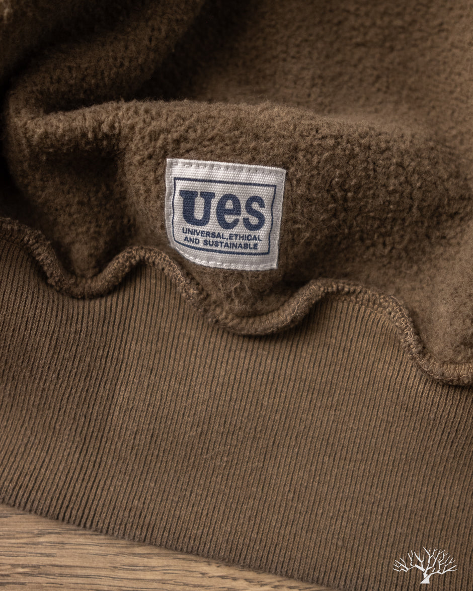 UES - Zip Hoodie Sweatshirt - Olive – Withered Fig