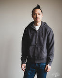 UES Zip Hoodie Sweatshirt - Steel Gray
