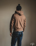 UES Zip Hoodie Sweatshirt - Brown