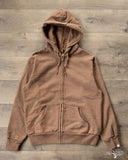 UES Zip Hoodie Sweatshirt - Brown