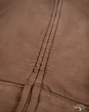 UES Zip Hoodie Sweatshirt - Brown