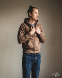 UES Zip Hoodie Sweatshirt - Brown