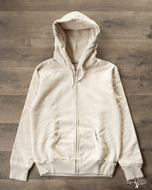 UES Zip Hoodie Sweatshirt - Oatmeal