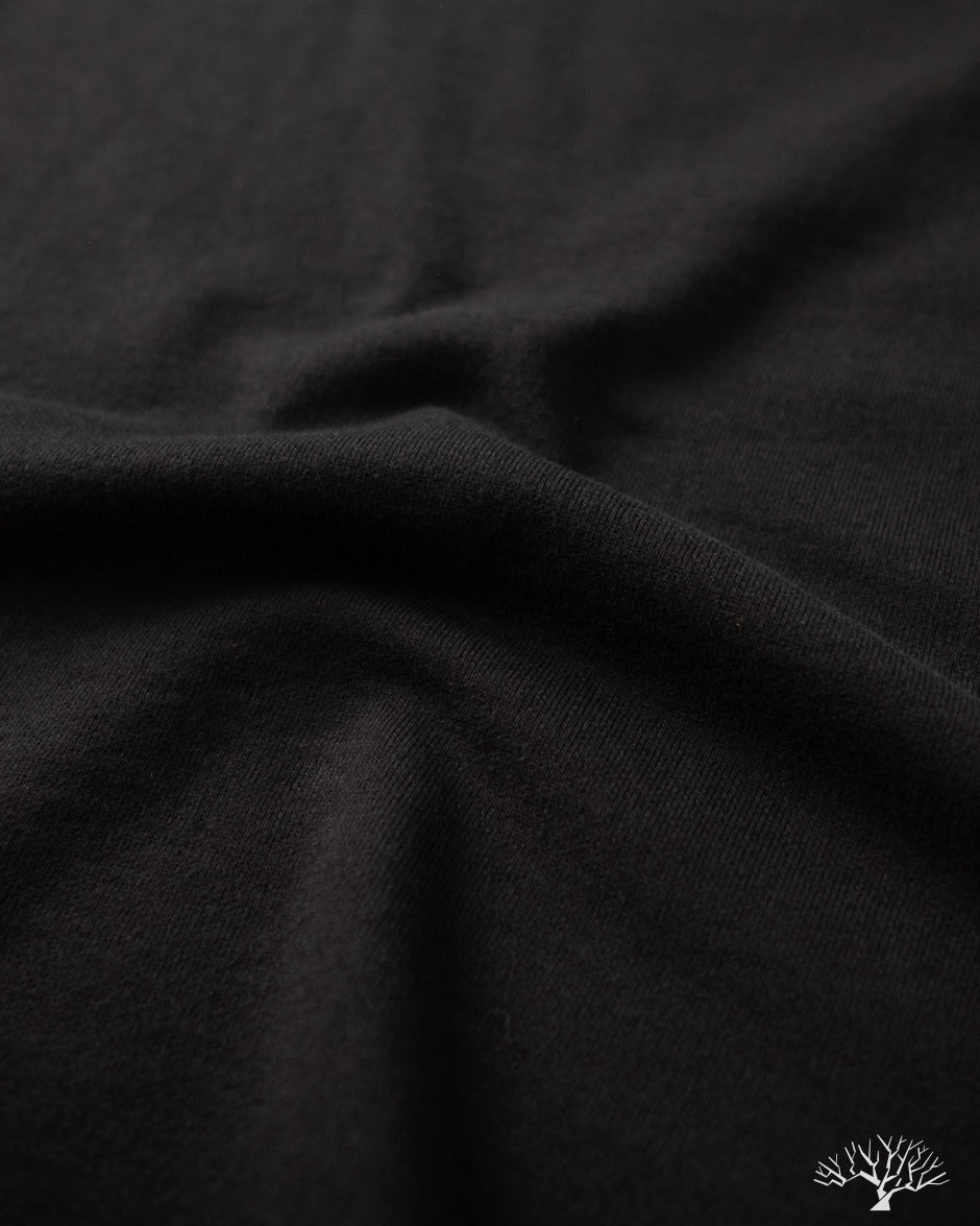 Utilitees - UTIL-BT-BLK - 10oz Mini Fleece Crew Neck T-Shirt - Black