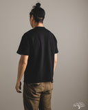 Utilitees - UTIL-BT-BLK - 10oz Mini Fleece Crew Neck T-Shirt - Black