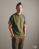 Utilitees UTIL-BT-OLV - 10oz Mini Fleece Crew Neck T-Shirt - Olive