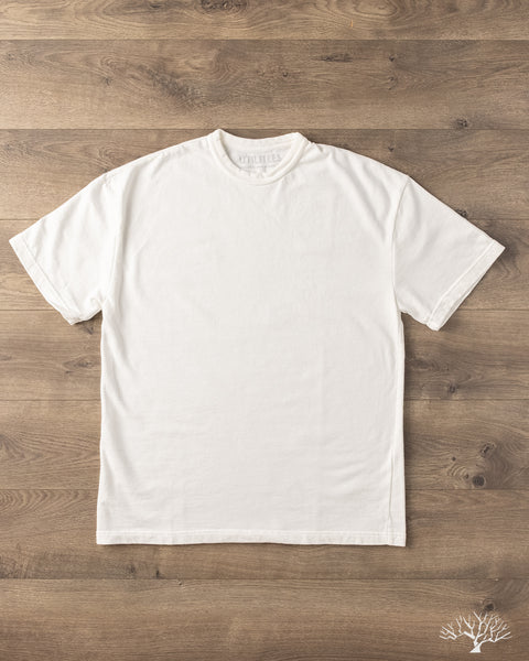 Iron Heart - UTIL-BT-WHT - 10oz Mini Fleece Crew Neck T-Shirt