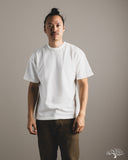 Utilitees UTIL-BT-WHT - 10oz Mini Fleece Crew Neck T-Shirt - White