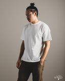 Utilitees UTIL-BT-WHT - 10oz Mini Fleece Crew Neck T-Shirt - White