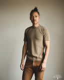 Utilitees UTIL-KHA - 5.5oz Loopwheel Crew Neck T-Shirt - Khaki