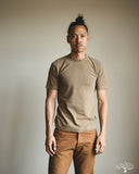 Utilitees UTIL-KHA - 5.5oz Loopwheel Crew Neck T-Shirt - Khaki