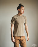 Utilitees UTIL-KHA - 5.5oz Loopwheel Crew Neck T-Shirt - Khaki