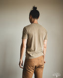 Utilitees UTIL-KHA - 5.5oz Loopwheel Crew Neck T-Shirt - Khaki