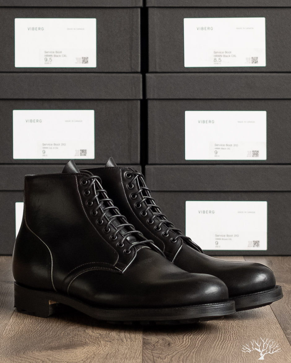 Viberg - Service Boot - Black Chromexcel - Ridgeway - 2030