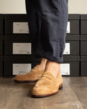 Viberg Bristol Loafer - Peanut Papillon Suede - 1905