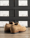 Viberg Savoy Shoe - Bison Janus Calf Suede - Cantilever