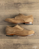 Viberg Savoy Shoe - Bison Janus Calf Suede - Cantilever