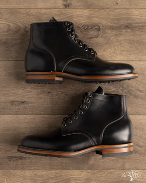 Viberg - Service Boot - Black Teacore Chromexcel - 1035 – Withered Fig