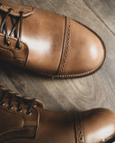 Viberg for Withered Fig Service Boot - Natural Chromexcel - 2030