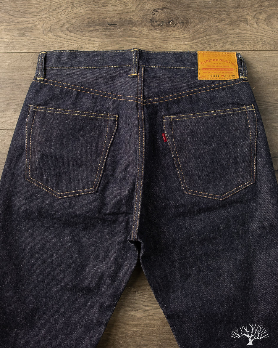 Warehouse - Lot 1001XX - Indigo Selvedge Denim – Withered Fig