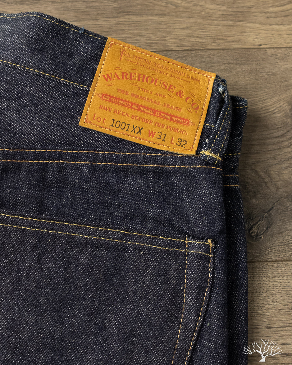 Warehouse - Lot 1001XX - Indigo Selvedge Denim – Withered Fig
