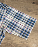 Warehouse Lot 3056 - Short-Sleeve Check Work Shirt - Blue