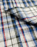 Warehouse Lot 3056 - Short-Sleeve Check Work Shirt - Blue