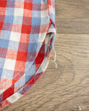 Warehouse Lot 3056 - Short-Sleeve Check Work Shirt - Red/Sax