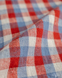 Warehouse Lot 3056 - Short-Sleeve Check Work Shirt - Red/Sax