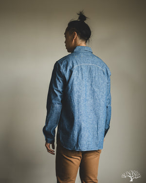 Warehouse Lot 3064 - Ventilation Triple Stitch Chambray Work Shirt