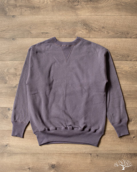 Warehouse Lot 401 - Loopwheel Sweatshirt - Egg Plant – Withered Fig