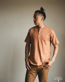 Warehouse Lot 4601 - Henley T-Shirt - Dark Salmon