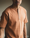 Warehouse Lot 4601 - Henley T-Shirt - Dark Salmon
