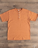 Warehouse Lot 4601 - Henley T-Shirt - Dark Salmon