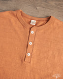 Warehouse Lot 4601 - Henley T-Shirt - Dark Salmon