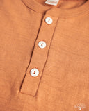 Warehouse Lot 4601 - Henley T-Shirt - Dark Salmon