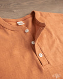 Warehouse Lot 4601 - Henley T-Shirt - Dark Salmon