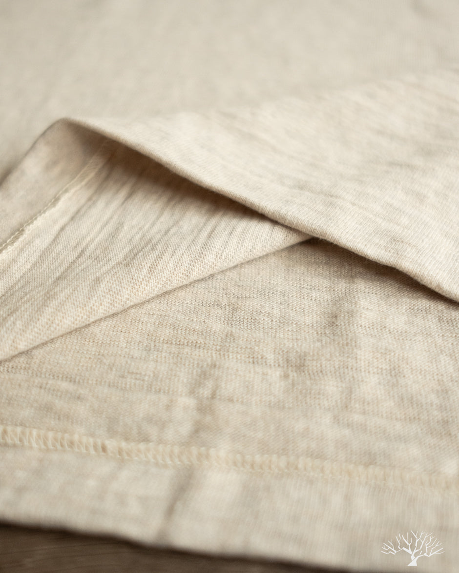 Warehouse Lot 4601 - Henley T-Shirt - Oatmeal