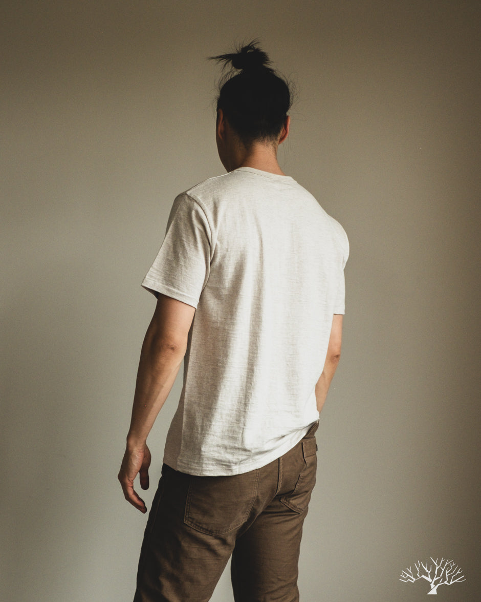 Warehouse Lot 4601 - Henley T-Shirt - Oatmeal