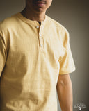 Warehouse Lot 4601 - Henley T-Shirt - Straw