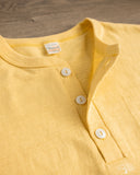 Warehouse Lot 4601 - Henley T-Shirt - Straw